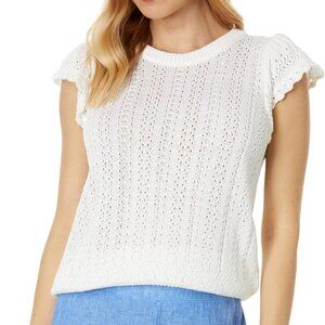 Lilly Pulitzer Joliette Sweater - Resort White - NWT - Size XL